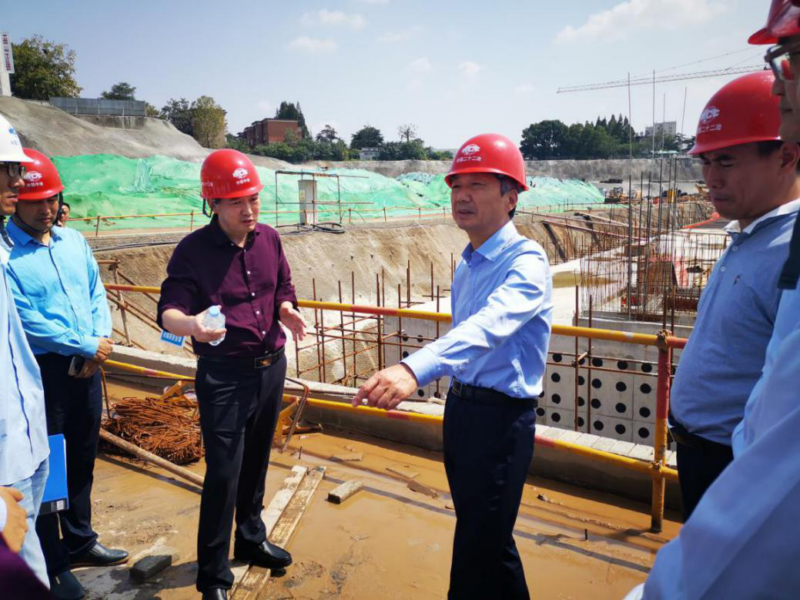 市長尚朝陽蒞臨火車站北廣場項目現(xiàn)場調(diào)研指導工作