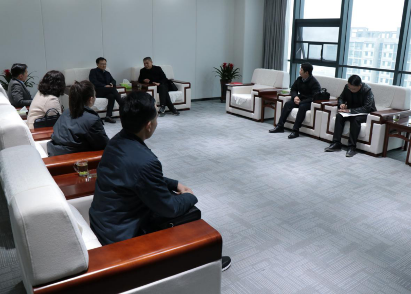 市委市政府考評組蒞臨信陽華信投資集團(tuán)考評2020年度綜合工作